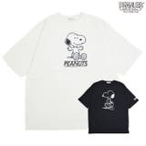 スヌーピー ドロップショルダー プリント PEANUTS | CharaBasket | 詳細画像1 
