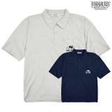 スヌーピー ポロシャツ オーバーサイズ PEANUTS 半袖 プリント 刺繍 | CharaBasket | 詳細画像1