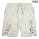 スヌーピー ミニ裏毛 ハーフパンツ PEANUTS コミック柄 プリント | CharaBasket【MEN】 | 詳細画像2 