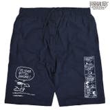 スヌーピー ミニ裏毛 ハーフパンツ PEANUTS コミック柄 プリント | CharaBasket【MEN】 | 詳細画像4 