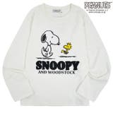 スヌーピー キッズ 子供 Tシャツ 長袖 サガラ 刺繍 KIDS | CharaBasket【KIDS】 | 詳細画像3 