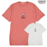スヌーピー Tシャツ 半袖 ワンポイント 刺繍 SNOOPY PEANUTS | CharaBasket | 詳細画像2