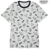 スヌーピー Tシャツ トップス 半袖 プリント SNOOPY PEANUTS | CharaBasket | 詳細画像3 