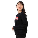 スヌーピー スウェット トレーナー 長袖 レディース チャコール ブラック | CharaBasket | 詳細画像2 