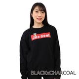 スヌーピー スウェット トレーナー 長袖 レディース チャコール ブラック | CharaBasket | 詳細画像4 