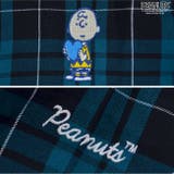 スヌーピー チャーリーブラウン ネルチェック | CharaBasket | 詳細画像5 