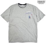スヌーピー ポケット付き フェイクレイヤード 半袖 Tシャツ PEANUTS | CharaBasket【MEN】 | 詳細画像4 