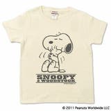 スヌーピー 定番 ピーナッツ ウッドストック 仲良し 半袖 Tシャツ キッズ | CharaBasket【KIDS】 | 詳細画像3 