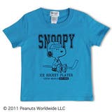 スヌーピー アイスホッケー スポーツ 半袖 Tシャツ キッズ 子供服 | CharaBasket【KIDS】 | 詳細画像2 