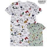 スヌーピー ビッグTシャツ アルファベット 半袖 春夏 PEANUTS | CharaBasket | 詳細画像8 
