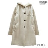 スヌーピー コート ムートン レディース ブラック キャメル ベージュ | CharaBasket | 詳細画像10 