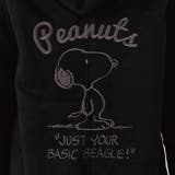 スヌーピー コート ムートン レディース ブラック キャメル ベージュ | CharaBasket | 詳細画像6 