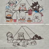 はぴだんぶい プリント 長袖 Tシャツ 春秋 | CharaBasket | 詳細画像6 