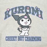 クロミ ロンT 長袖 Tシャツ ラグラン サンリオ キャラクターズ | CharaBasket | 詳細画像8 