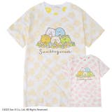 すみっコぐらし キッズTシャツ 半袖 サンエックス 春夏 花柄 San-x | CharaBasket【KIDS】 | 詳細画像1 
