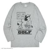 スヌーピー Tシャツ ルーシー ゴルフ 長袖 | CharaBasket | 詳細画像4 