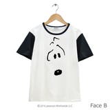 スヌーピー SNOOPY フェイス Tシャツ 半袖 | CharaBasket | 詳細画像4