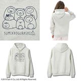 すみっコぐらし  起毛 パーカー 大人 レディース | CharaBasket | 詳細画像2 