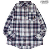 スヌーピー チェックシャツ 長袖 春秋冬 刺繍 SNOOPY PEANUTS | CharaBasket | 詳細画像2 