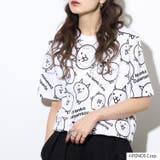にゃんこ大戦争 Tシャツ 半袖 プリント 総柄 トップス メンズ レディース | CharaBasket | 詳細画像1 