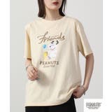 スヌーピー 半袖 Tシャツ PEANUTS | CharaBasket | 詳細画像1 
