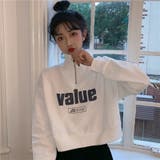 限定 ハーフジップ 薄手スウェット | Alvia | 詳細画像10