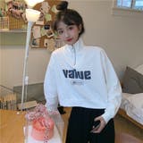 限定 ハーフジップ 薄手スウェット | Alvia | 詳細画像13