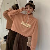 限定 ハーフジップ 薄手スウェット | Alvia | 詳細画像3