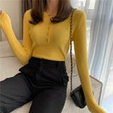 ヘンリーネックニットソー | Alvia | 詳細画像8