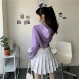 フロントショート丈パーカー | CHEER【WOMEN】 | 詳細画像8