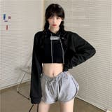 フロントショート丈パーカー | CHEER【WOMEN】 | 詳細画像9