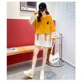 レイヤード風 長袖トレーナー韓国ファッション | CHEER【WOMEN】 | 詳細画像15 