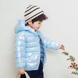 ブルー | 中綿クマ耳フードコート | CHEER