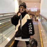 袖ロゴボアブルゾン ブルゾン アウター | CHEER【WOMEN】 | 詳細画像1