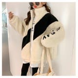 袖ロゴボアブルゾン ブルゾン アウター | CHEER【WOMEN】 | 詳細画像9