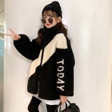 袖ロゴボアブルゾン ブルゾン アウター | CHEER【WOMEN】 | 詳細画像2