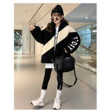 袖ロゴボアブルゾン ブルゾン アウター | CHEER【WOMEN】 | 詳細画像6