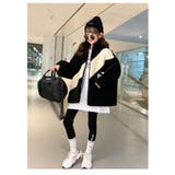 袖ロゴボアブルゾン ブルゾン アウター | CHEER【WOMEN】 | 詳細画像8