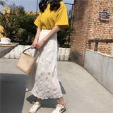 バックツイスト開きルーズTシャツ 春 夏 | Alvia | 詳細画像20