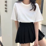 バックツイスト開きルーズTシャツ 春 夏 | Alvia | 詳細画像9
