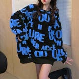 立体アルファベットロゴニットトップス 秋 冬 | Alvia | 詳細画像8