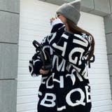 ランダムアルファベットロゴニットトップス 秋 冬 | Alvia | 詳細画像19