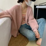 ざっくり編みルーズニットカーディガン 秋 冬 | Alvia | 詳細画像29