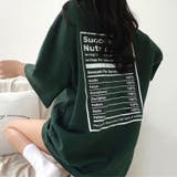 バックプリントルーズTシャツ 春 夏 | Alvia | 詳細画像16