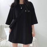 バックプリントルーズTシャツ 春 夏 | Alvia | 詳細画像17