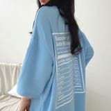 バックプリントルーズTシャツ 春 夏 | Alvia | 詳細画像9