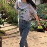 EnjoyプリントルーズTシャツ 春 夏 | Alvia | 詳細画像24