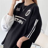 RETURNプリントTシャツ×ショートパンツSET 春 夏 | Alvia | 詳細画像12