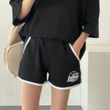 スポーティープリントTシャツ×ショートパンツSET 春 夏 | CHEER【WOMEN】 | 詳細画像15