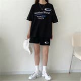 RacingプリントTシャツ×ショートパンツSET 春 夏 | Alvia | 詳細画像11